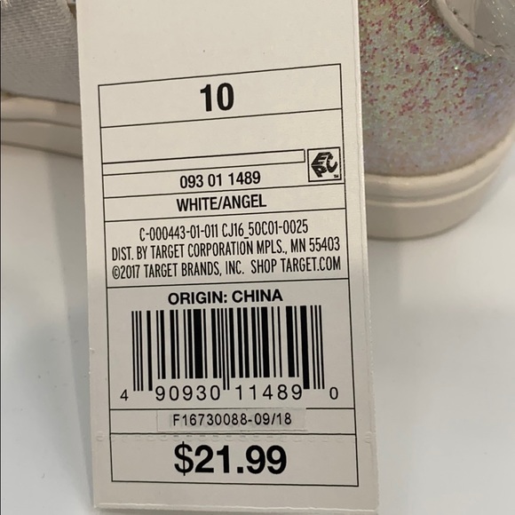 CAT & JACK ANGEL UNICORN SNEAKERS - Picture 7 of 9